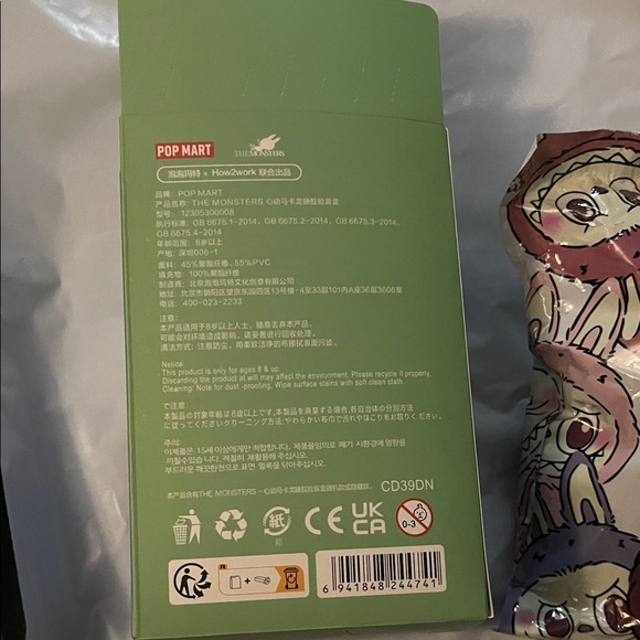 Labubu Exciting Macarons The Monsters / BLIND BOX / Unopened bag. Lafufu - Picture 5 of 6